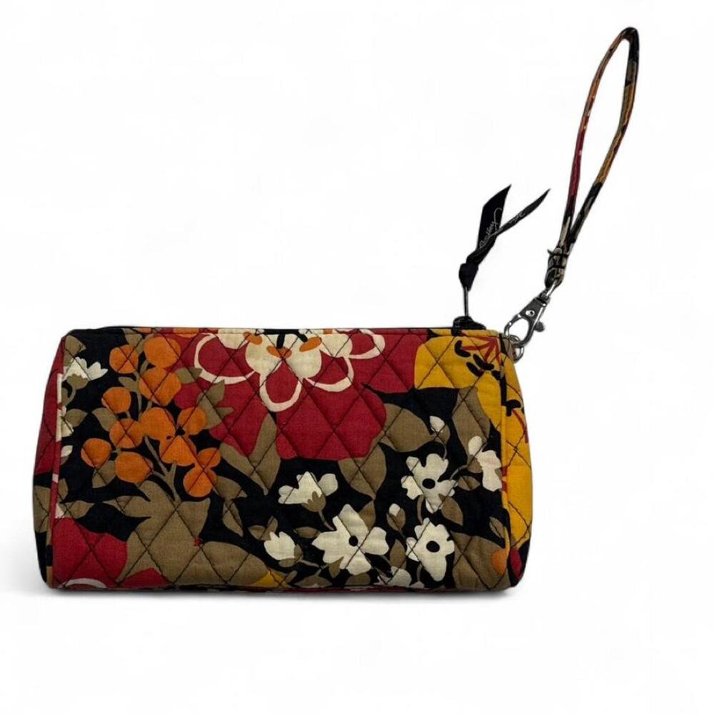 Vera Bradley push lock red floral wristlet wallet - Picture 8 of 8